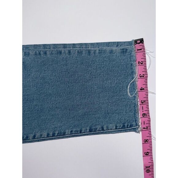 Madewell Curvy Perfect Vintage Jeans 28 Tall 90s Mom Jean Stretch Blue Denim - Picture 13 of 16